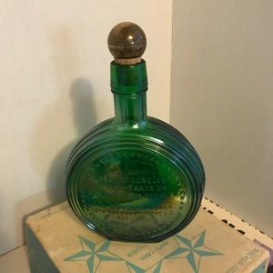 Vintage Eisenhower first edition bottle/ decanter.